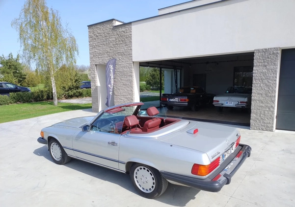 Mercedes-Benz SL cena 140000 przebieg: 280000, rok produkcji 1987 z Bielawa małe 704